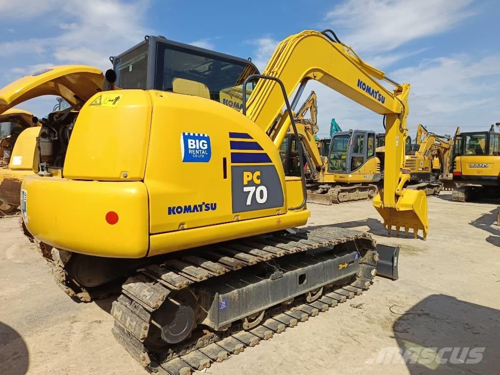 Komatsu PC 70 Midi bageri 7t – 12t