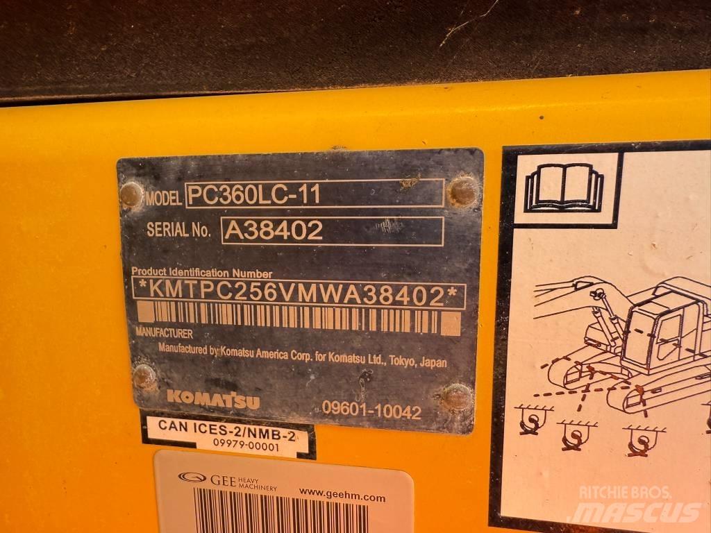 Komatsu PC360LC-11 Bageri guseničari