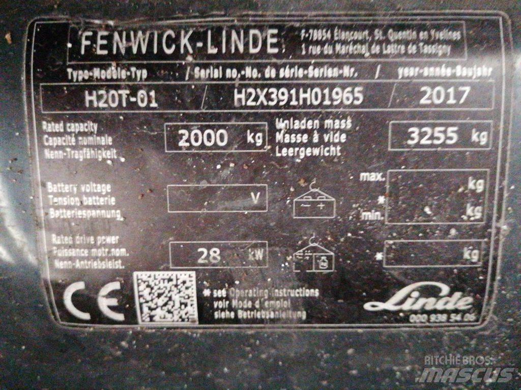 Linde H20T-01 Plinski viljuškari