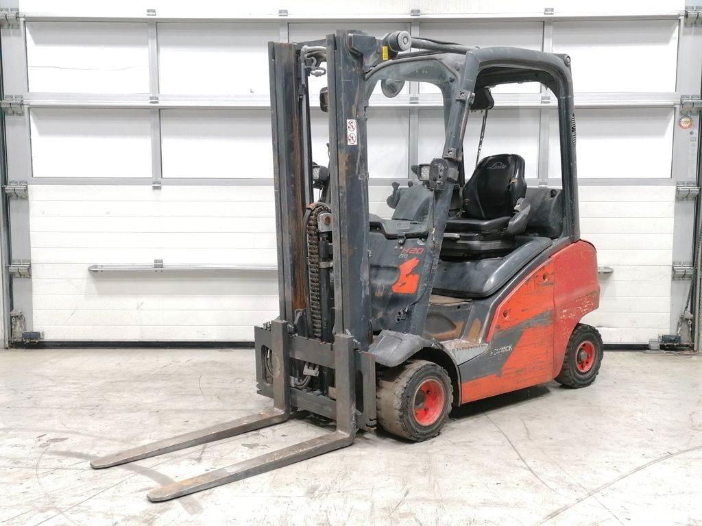 Linde H20T-01 Plinski viljuškari