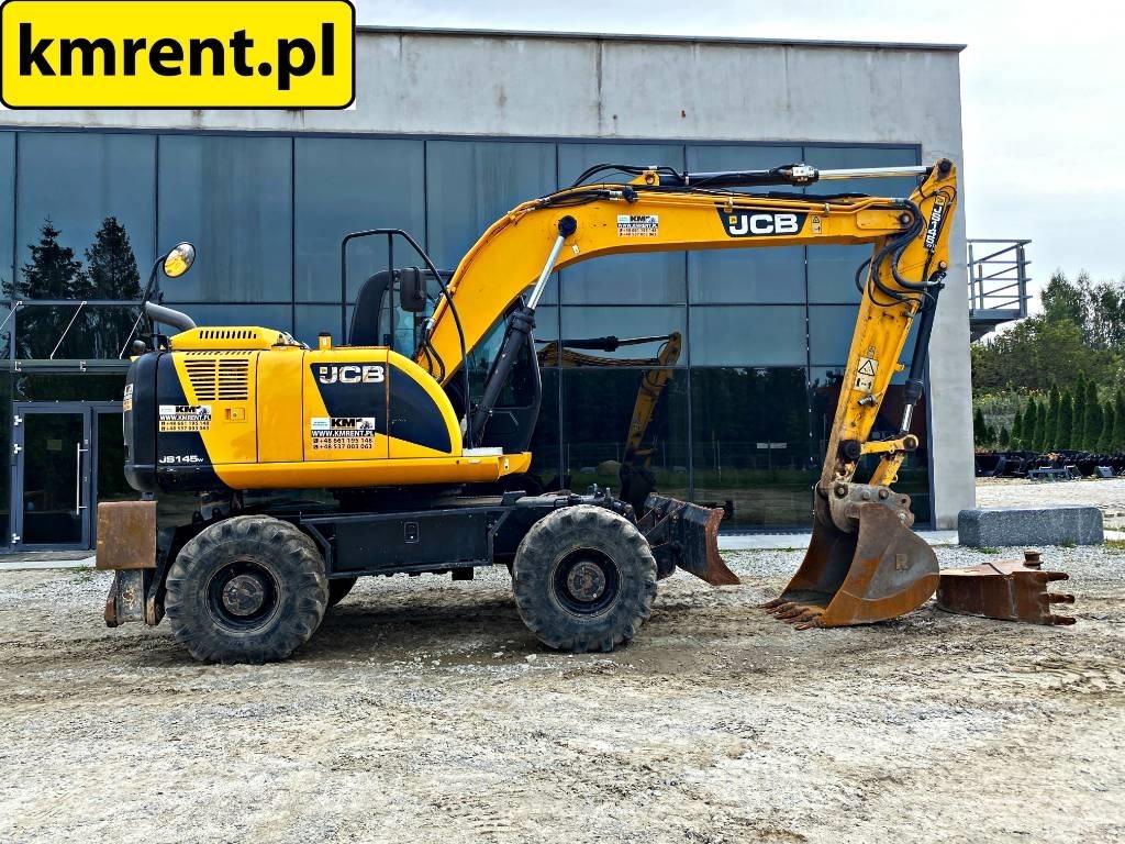 JCB JS 145 W Bageri točkaši