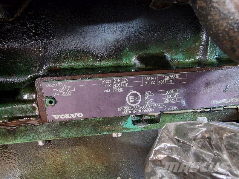 Volvo D5F 215EEV Kargo motori