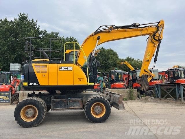 JCB JS 145 W Bageri točkaši