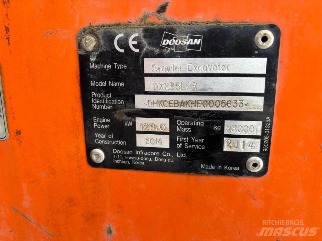 Doosan DX225 LC R Bageri guseničari