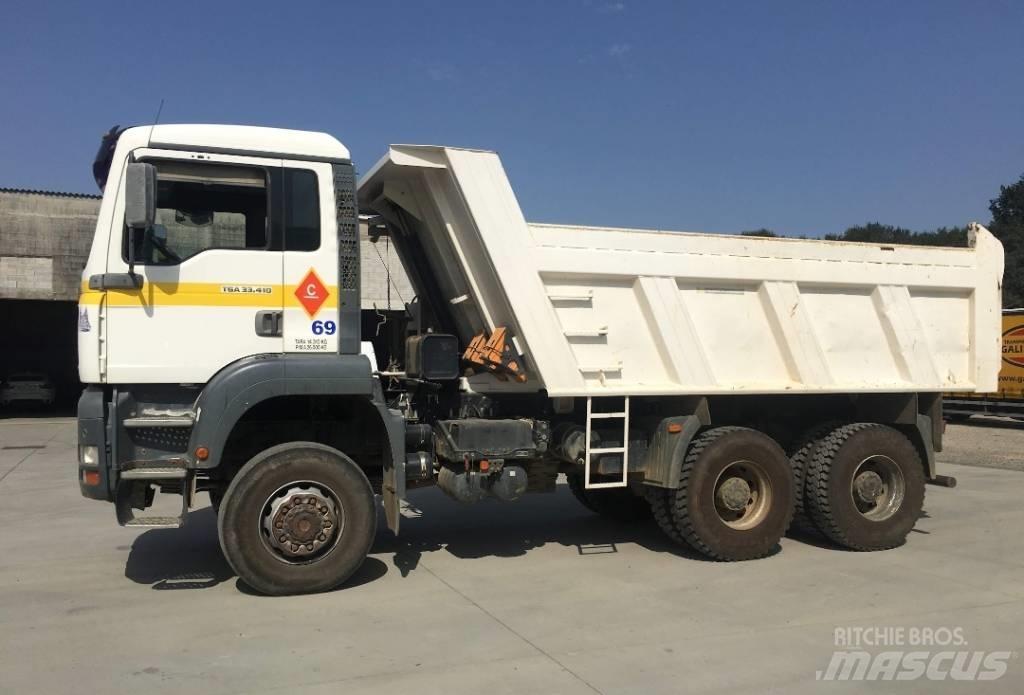 MAN TGA 33.410 Kiperi kamioni