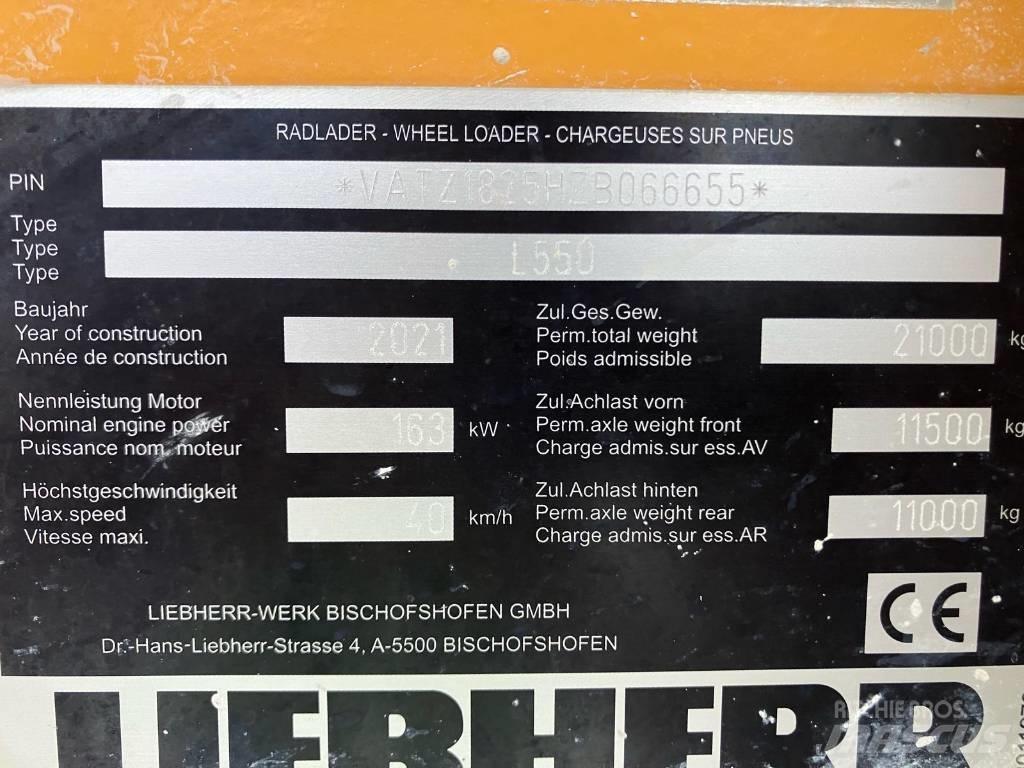 Liebherr L550 Xpower Utovarivači na točkove