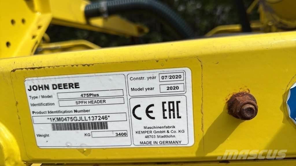 John Deere 8500 0 Harversteri