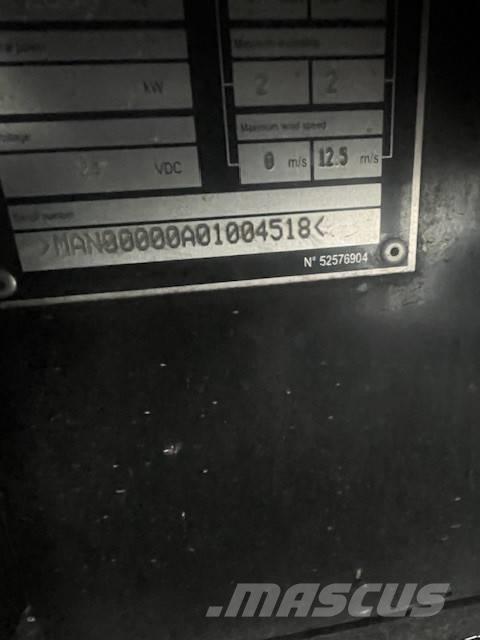 Manitou 100 VJR Jarbolne penjajuće platforme