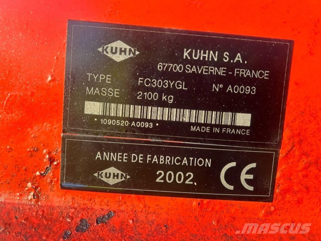 Kuhn FC 303 Y G L Uređaji za kosačice