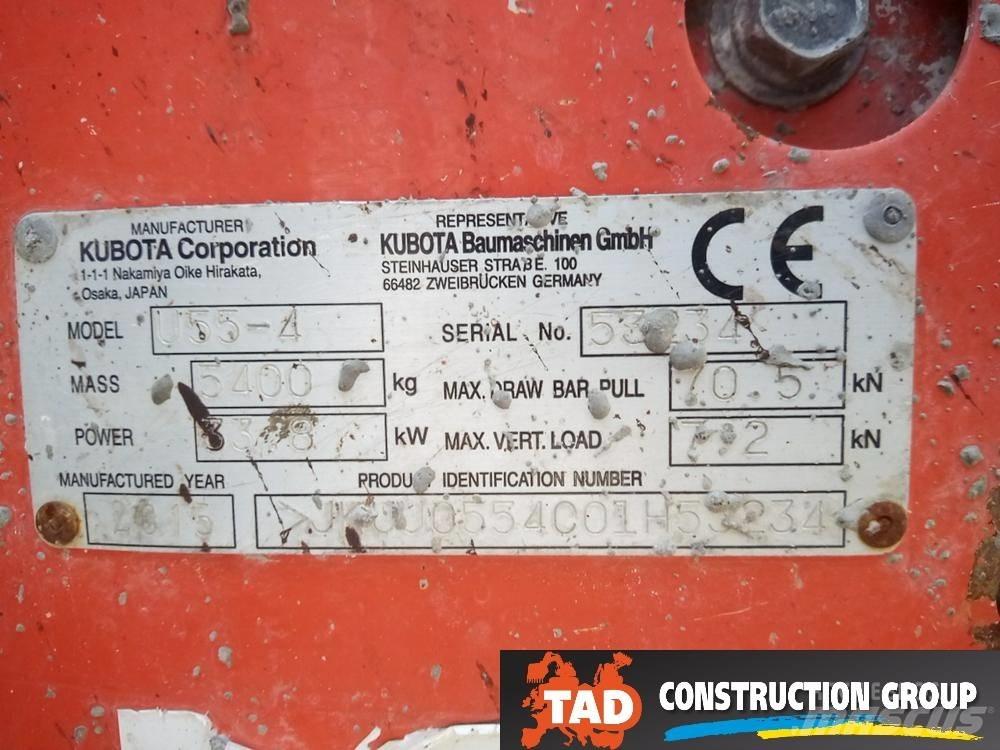 Kubota U 55-4 Mini bageri < 7t