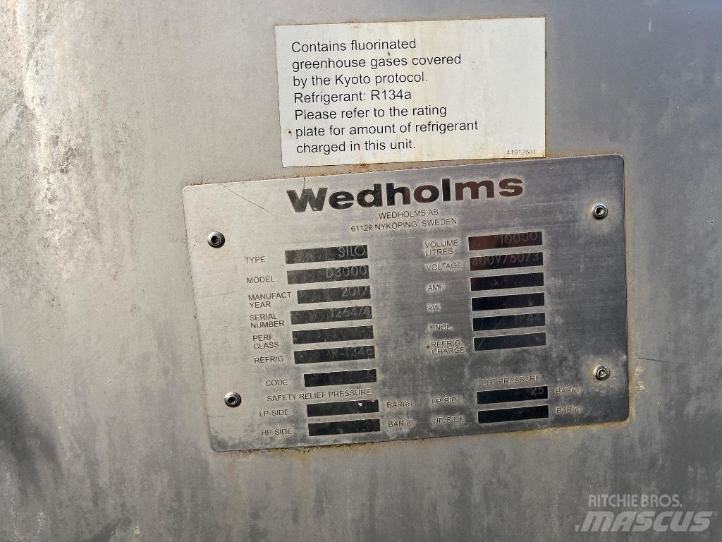 Wedholms D3000 Oprema za skladištenje mleka