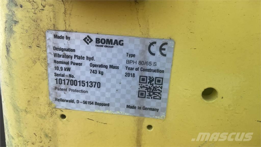 Bomag BPH 80/65 S Nabijači zemlje