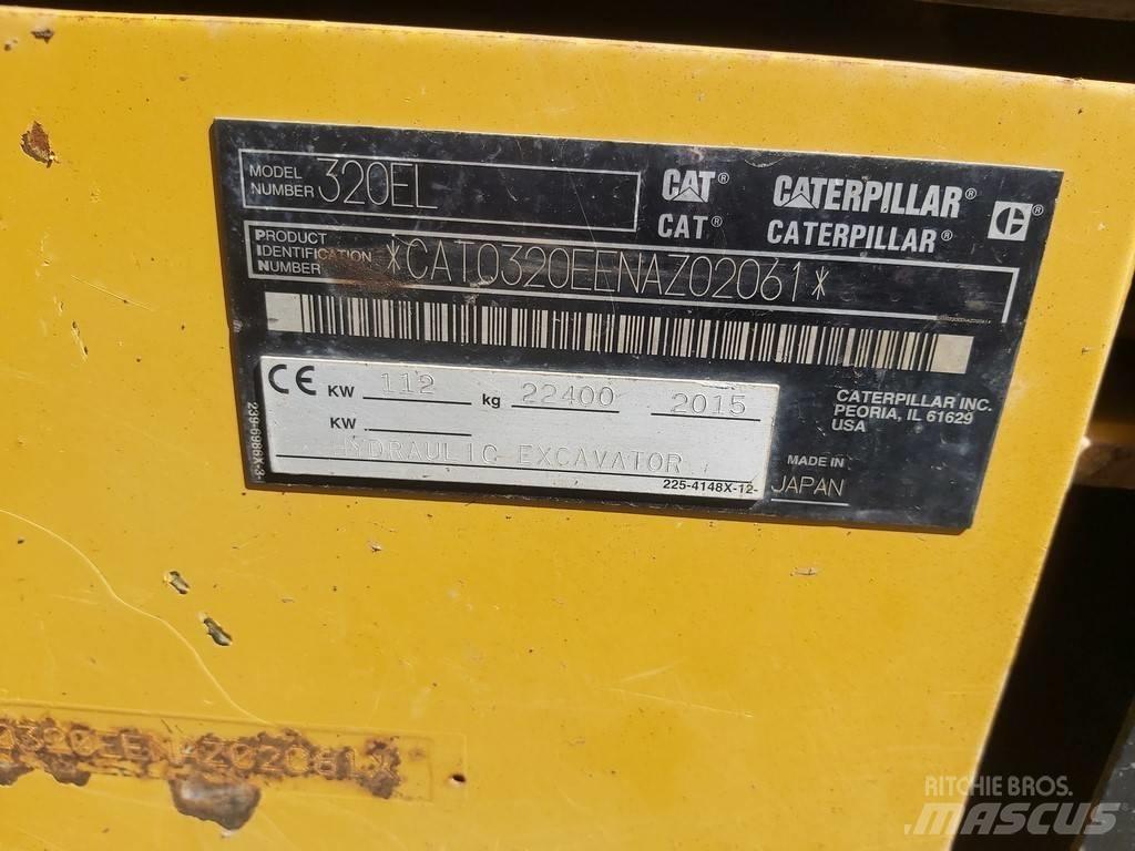 CAT 320 EL Bageri guseničari
