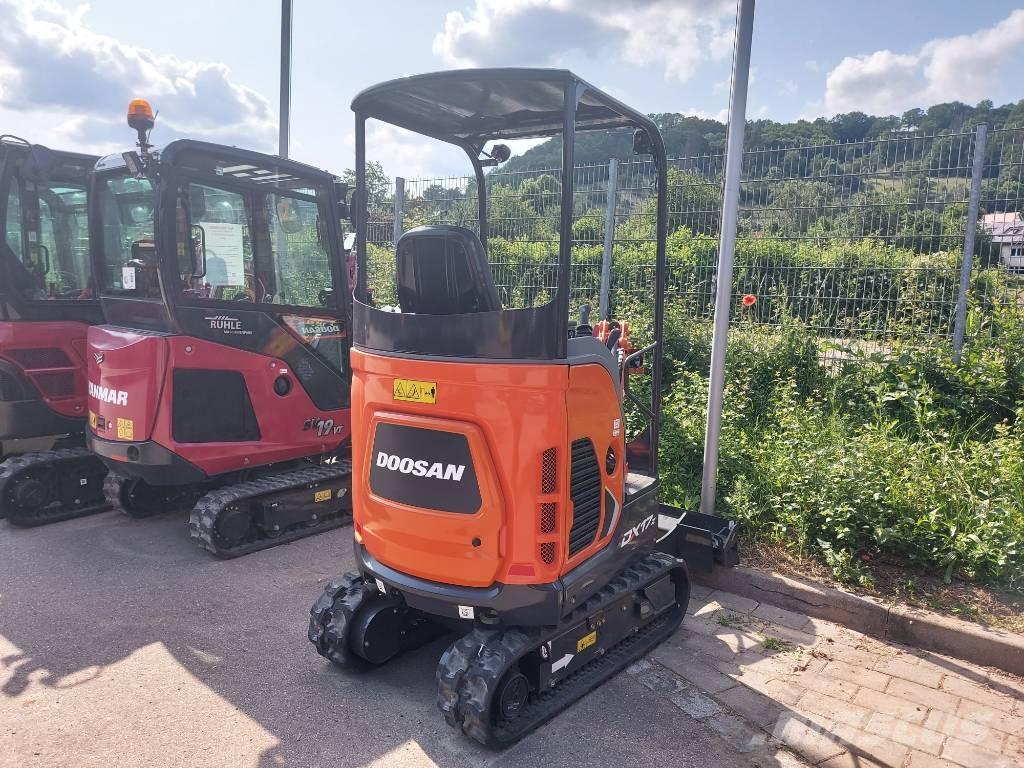 Doosan DX 17 Mini bageri < 7t