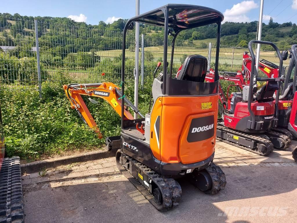 Doosan DX 17 Mini bageri < 7t