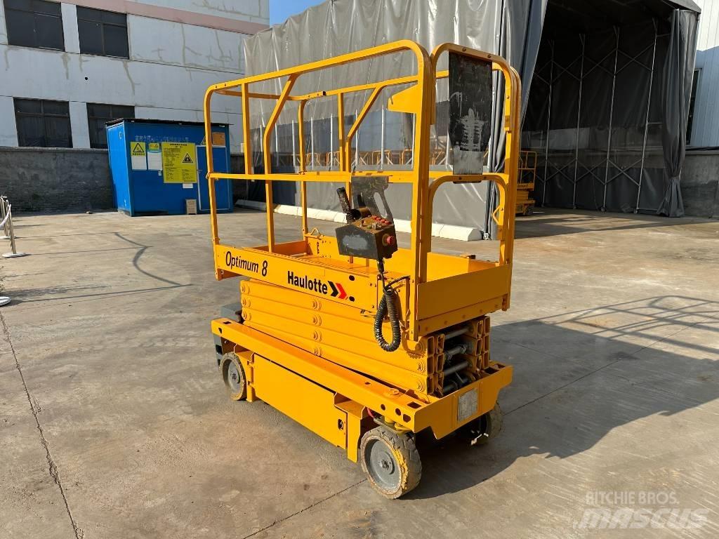 Haulotte OPTIMUM 8 Makazaste platforme
