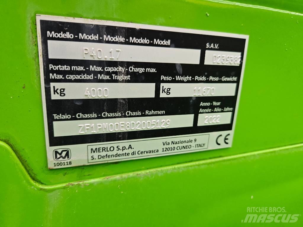 Merlo P 40.17 Teleskopski viljuškari