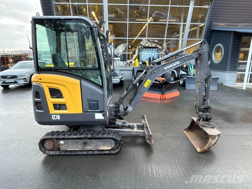 Volvo EC18 D Mini bageri < 7t