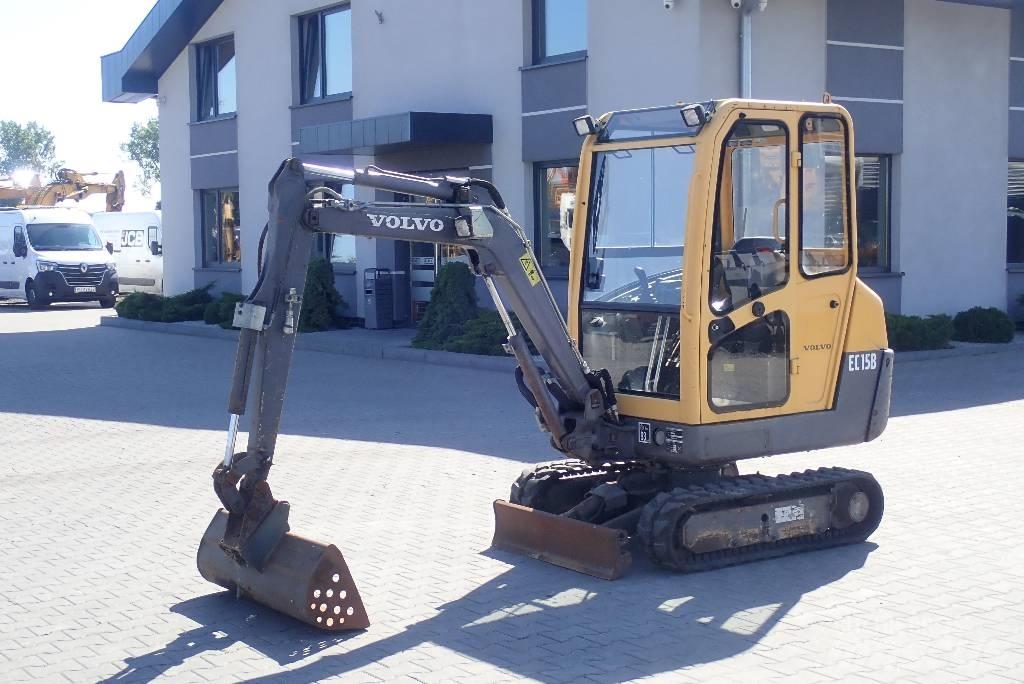Volvo EC 15 B Mini bageri < 7t