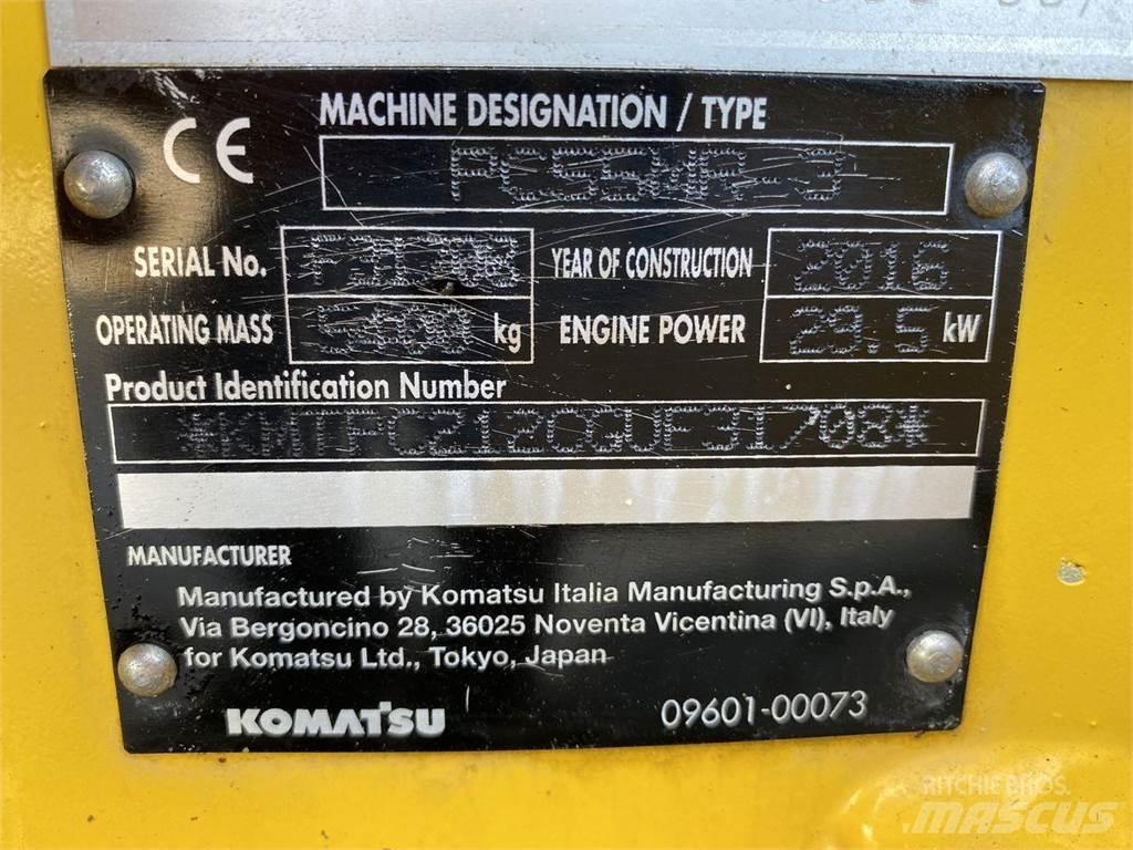 Komatsu PC55MR-3 Bageri točkaši
