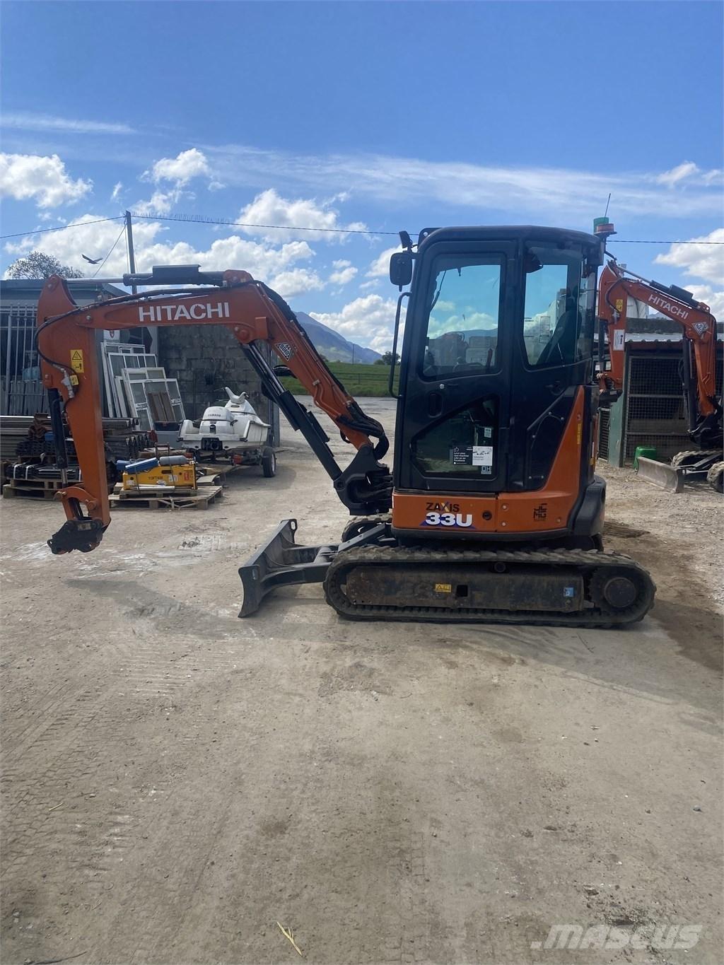 Hitachi Zaxis33U-6 Mini bageri < 7t