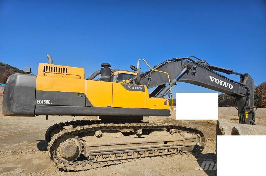 Volvo EC 480 D L Bageri guseničari
