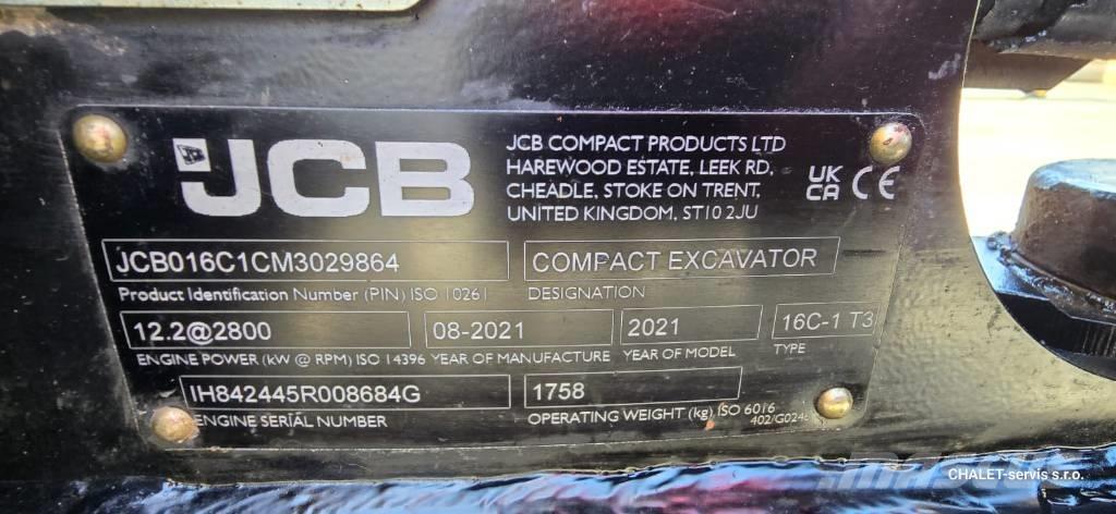 JCB 16 C-1 Mini bageri < 7t