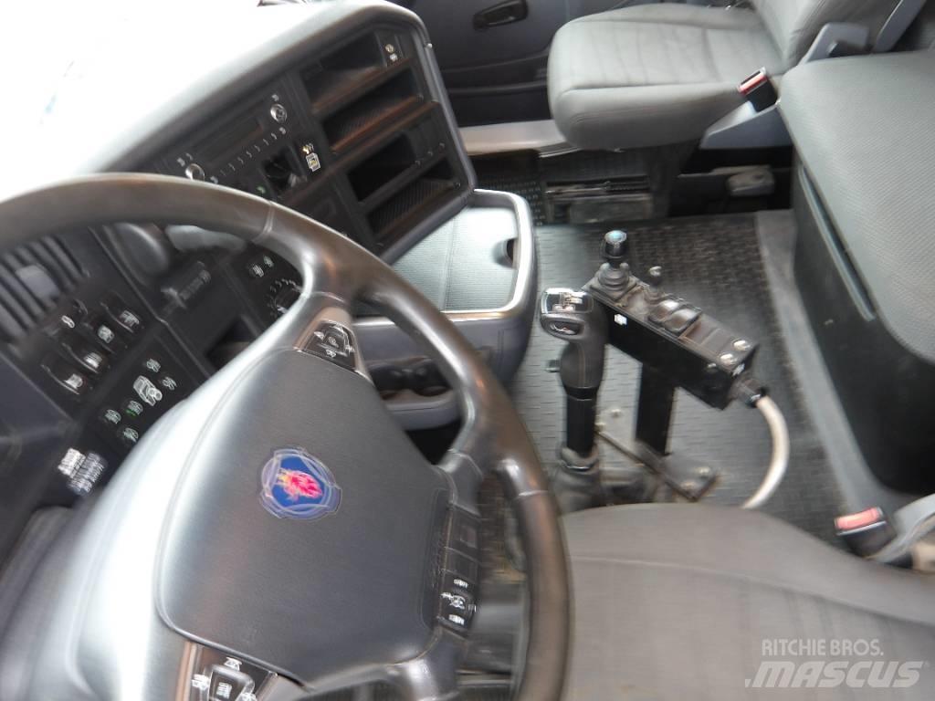Scania R 440 6x4 Rol kiper kamioni sa kukom za podizanje tereta