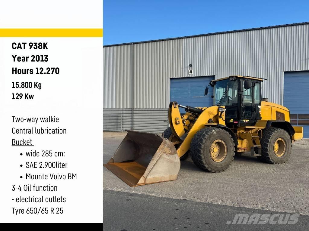 CAT 938 K Utovarivači na točkove