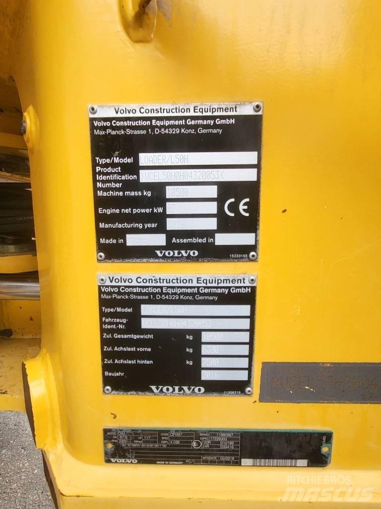 Volvo L 50 H Utovarivači na točkove