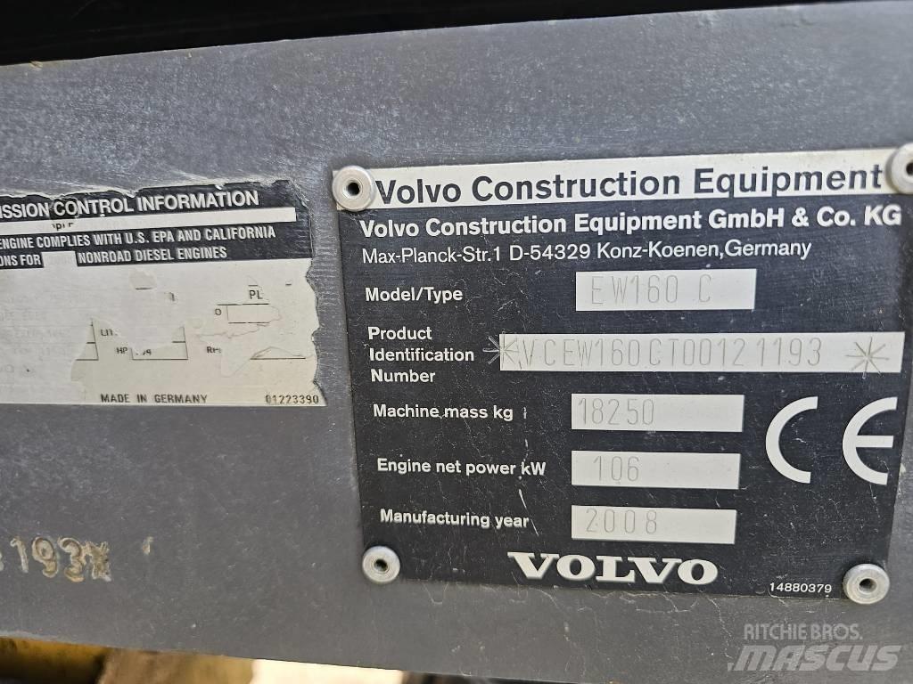 Volvo EW 160 C Bageri točkaši