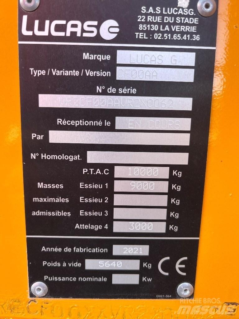 Lucas Square 278 Rezači za bale, oprema za rezanje i odvajanje bal