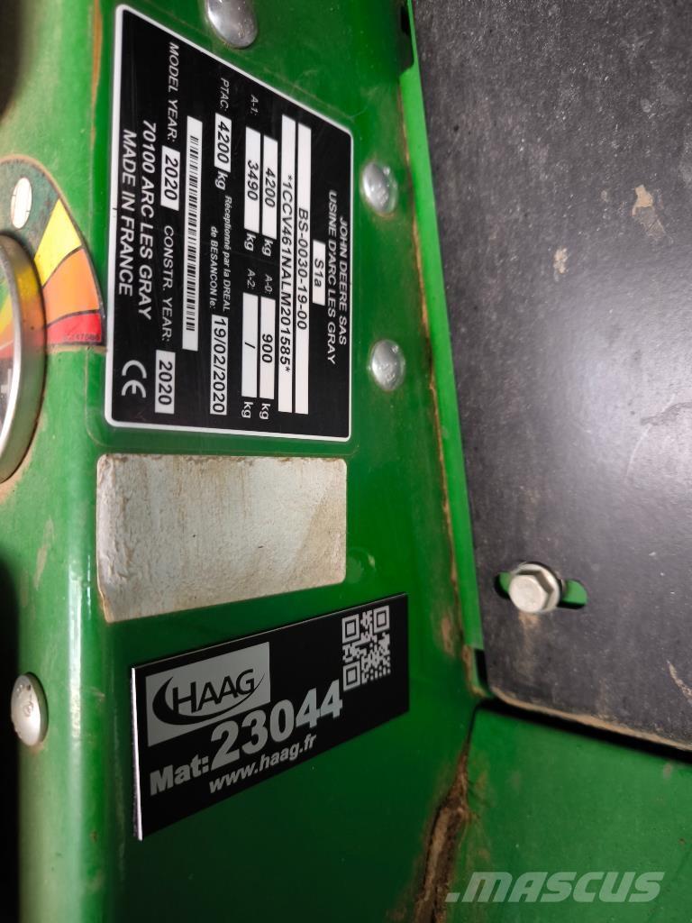 John Deere V461M Prese/balirke za rolo bale