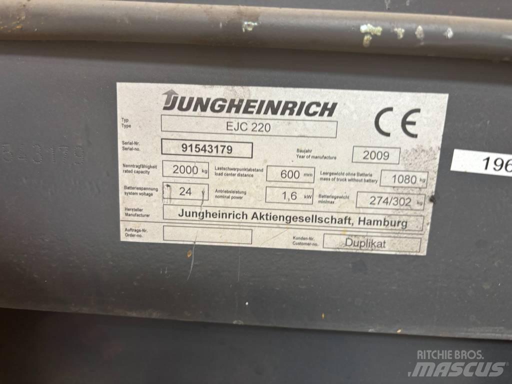 Jungheinrich EJC220 Ručni električni viljuškar