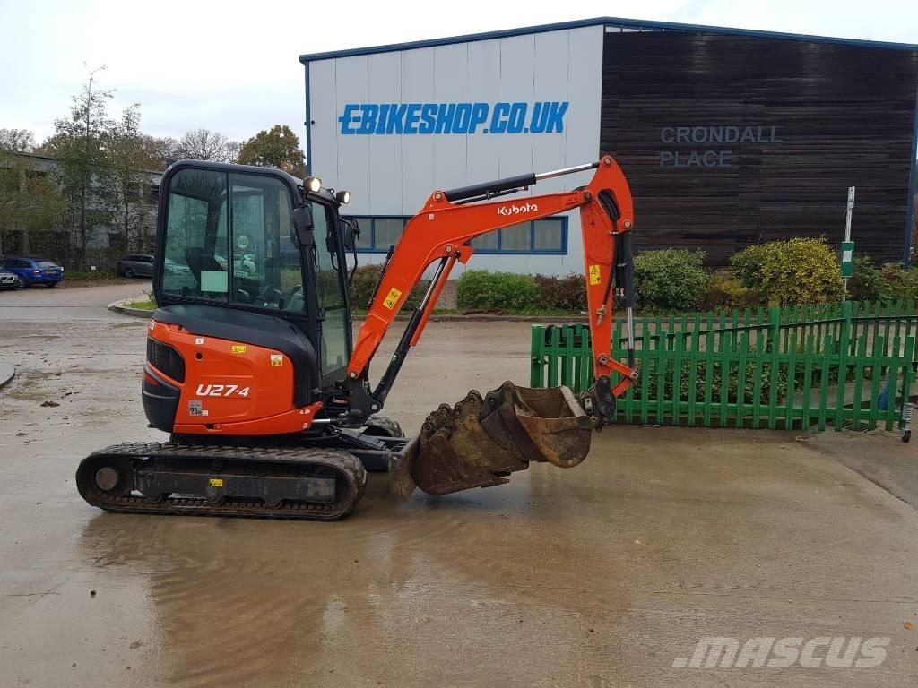 Kubota U27-4 Mini bageri < 7t