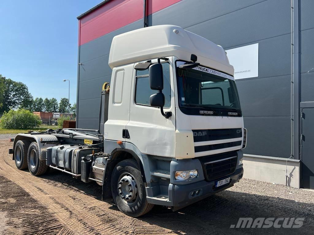 DAF CF85.460 Rol kiper kamioni sa kukom za podizanje tereta