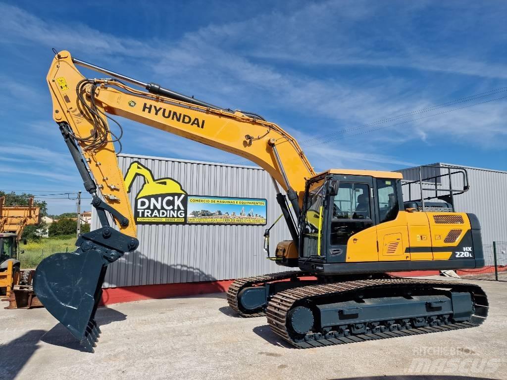 Hyundai HX 220 L Bageri guseničari