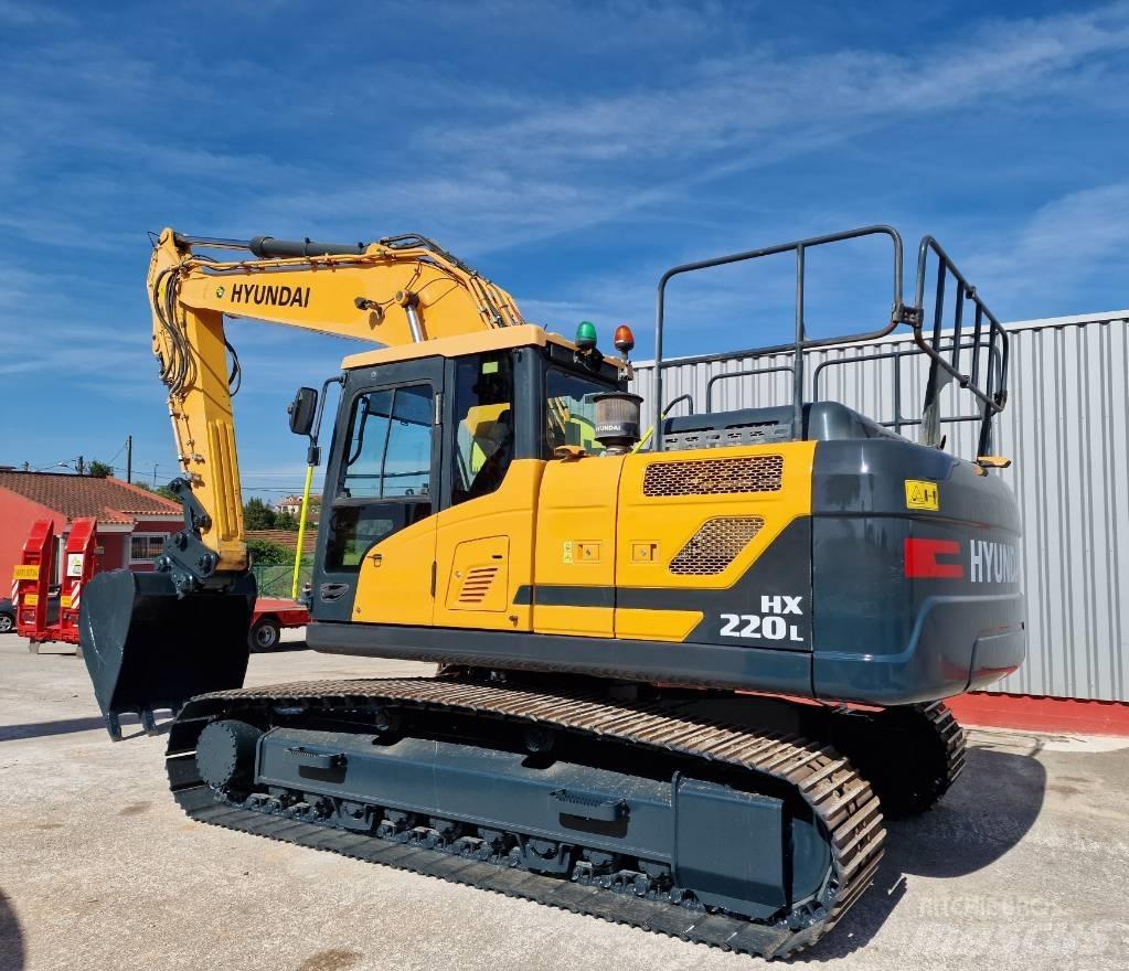 Hyundai HX 220 L Bageri guseničari