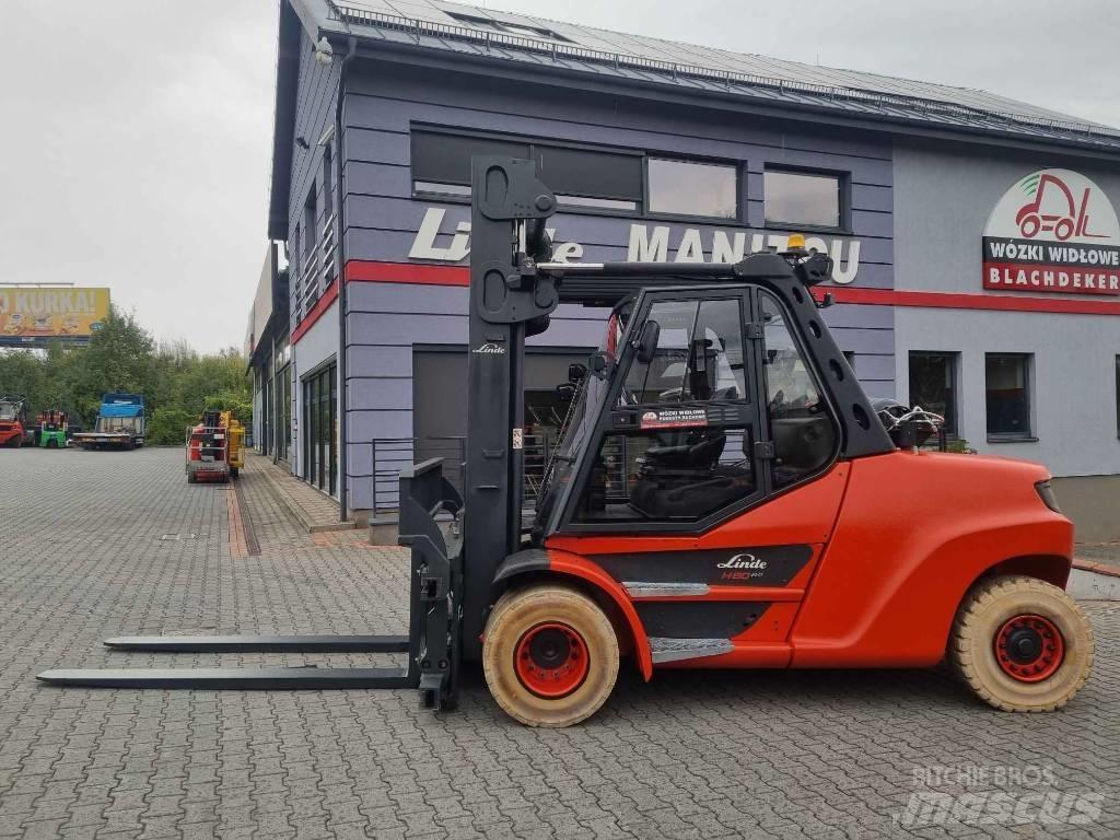 Linde H80T-03/1100 Plinski viljuškari