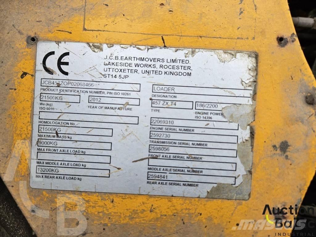 JCB 457 ZX Utovarivači na točkove