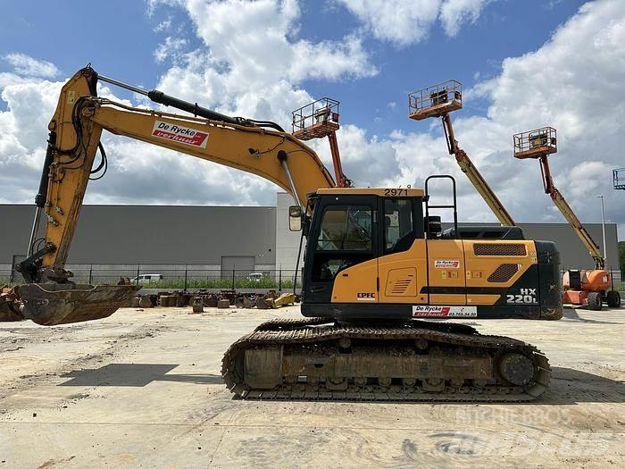 Hyundai HX220L Bageri guseničari