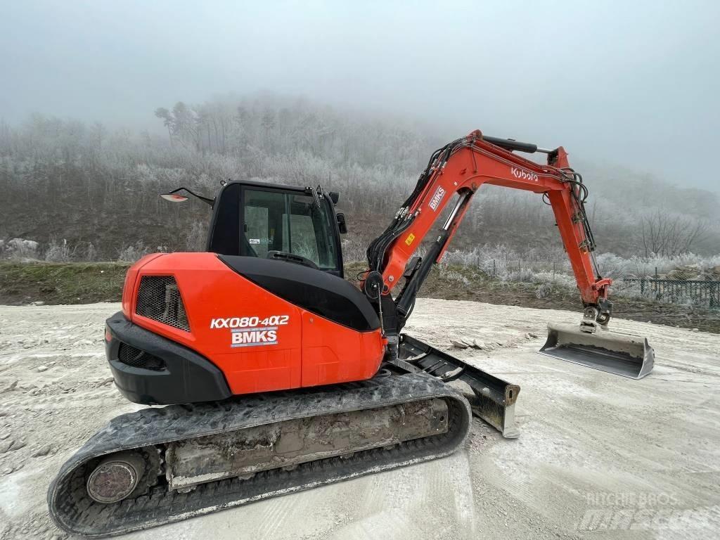 Kubota KX 080-4a2 Midi bageri 7t – 12t