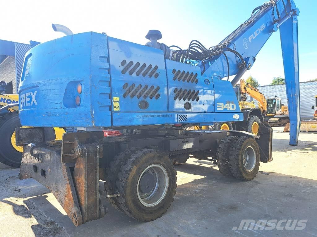 Fuchs MHL340D Bageri za prenos primarnih/sekundarnih sirovina