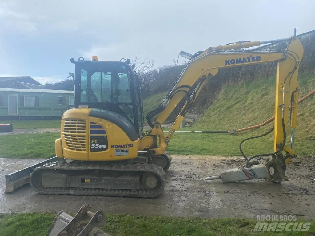 Komatsu PC 55 MR Mini bageri < 7t