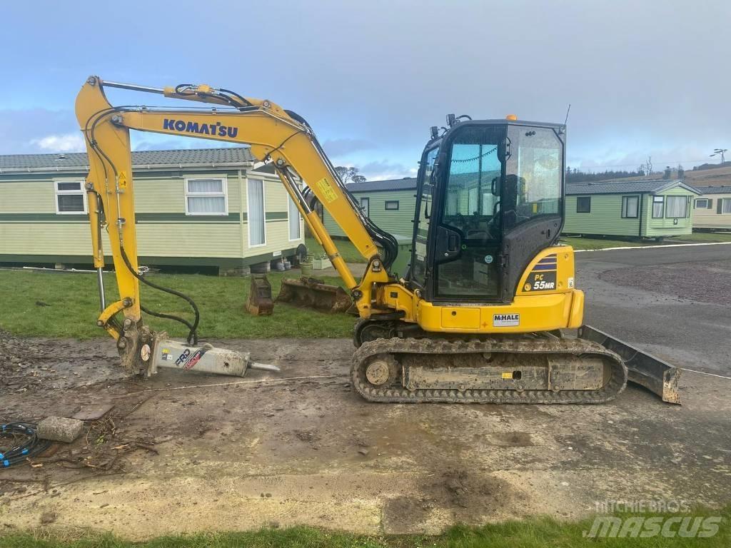 Komatsu PC 55 MR Mini bageri < 7t