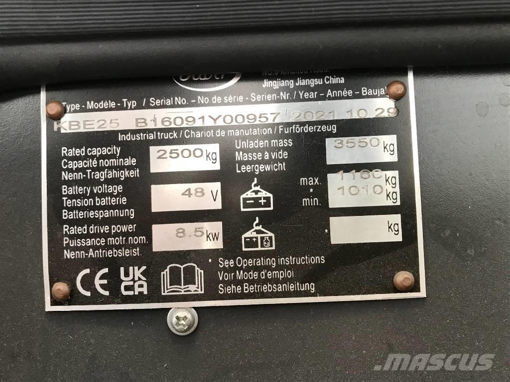 Baoli KBD 25 Električni viljuškari