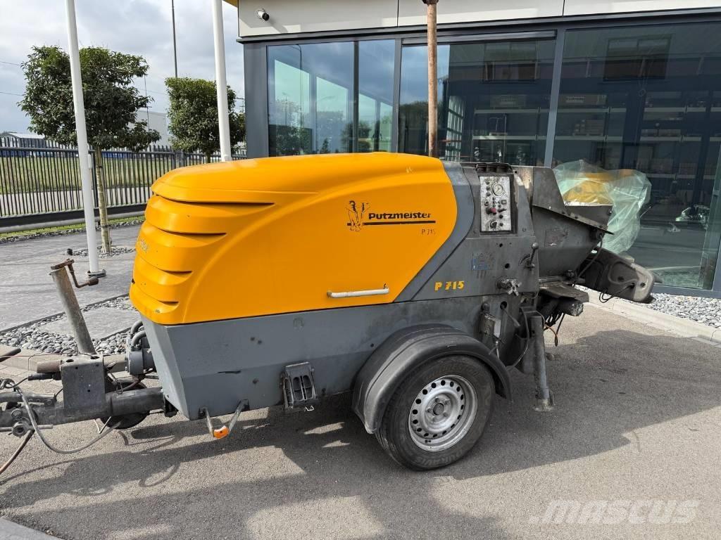 Putzmeister P 715 TD Kamionske beton pumpe