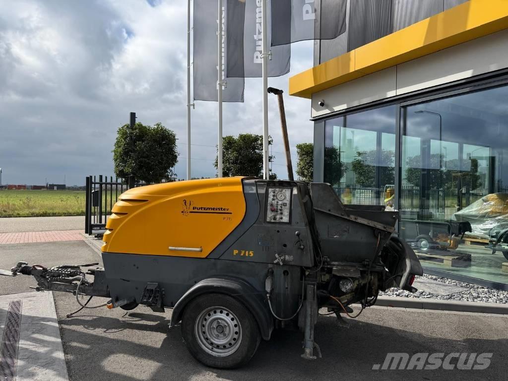 Putzmeister P 715 TD Kamionske beton pumpe