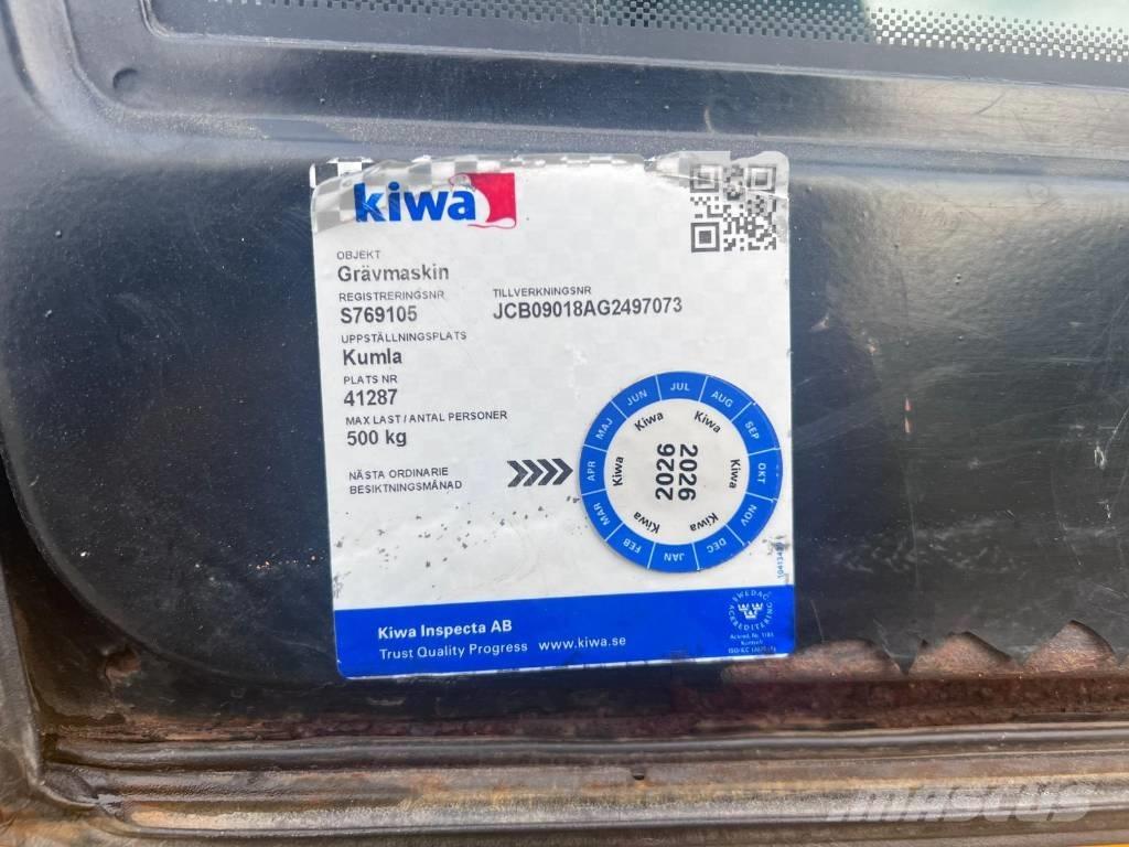 JCB 8018 Mini bageri < 7t