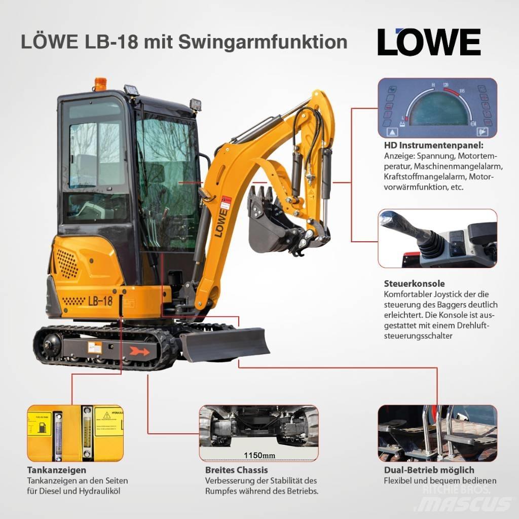  LÖWE ES-1800 Mini bageri < 7t